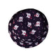 Anxious Ghosts Red Bucket Hat - M - Grey Stitching - -