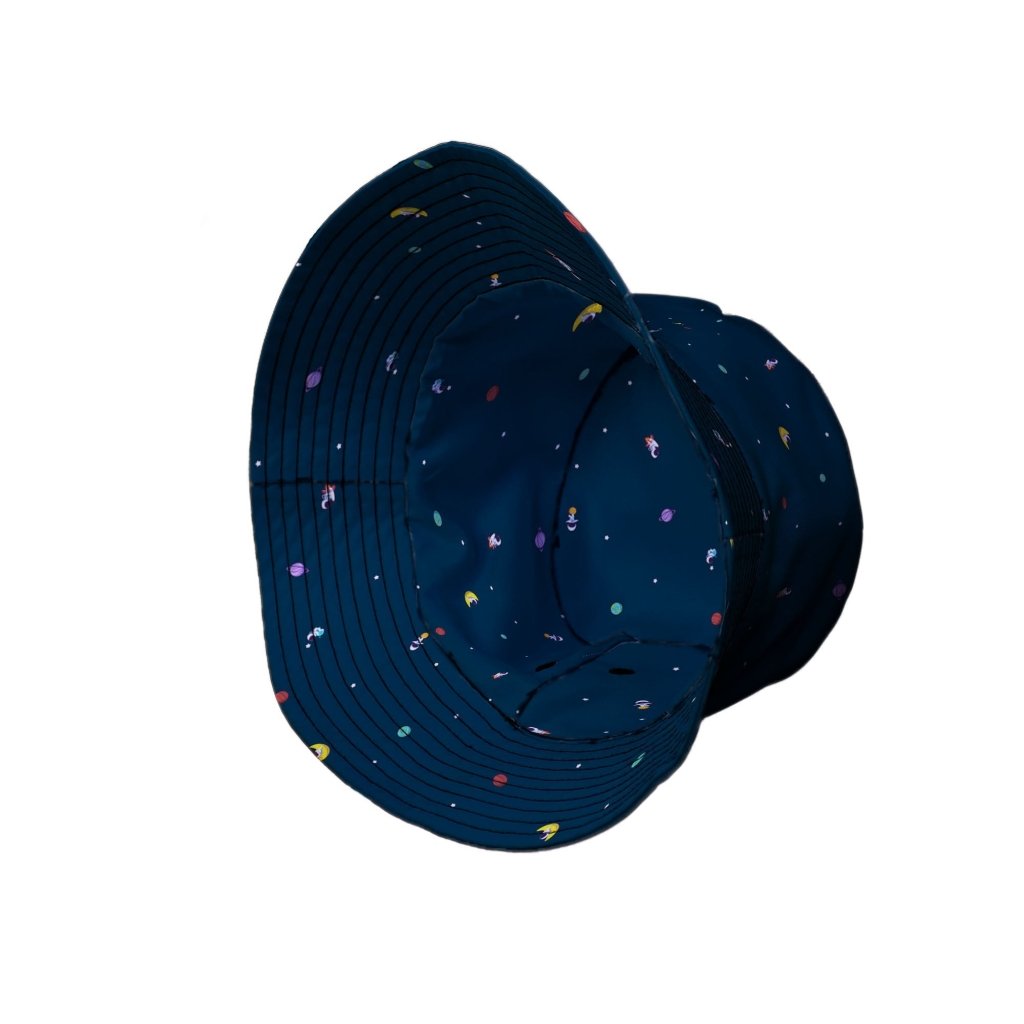 Astro Boy Space Bucket Hat - M - Black Stitching - -