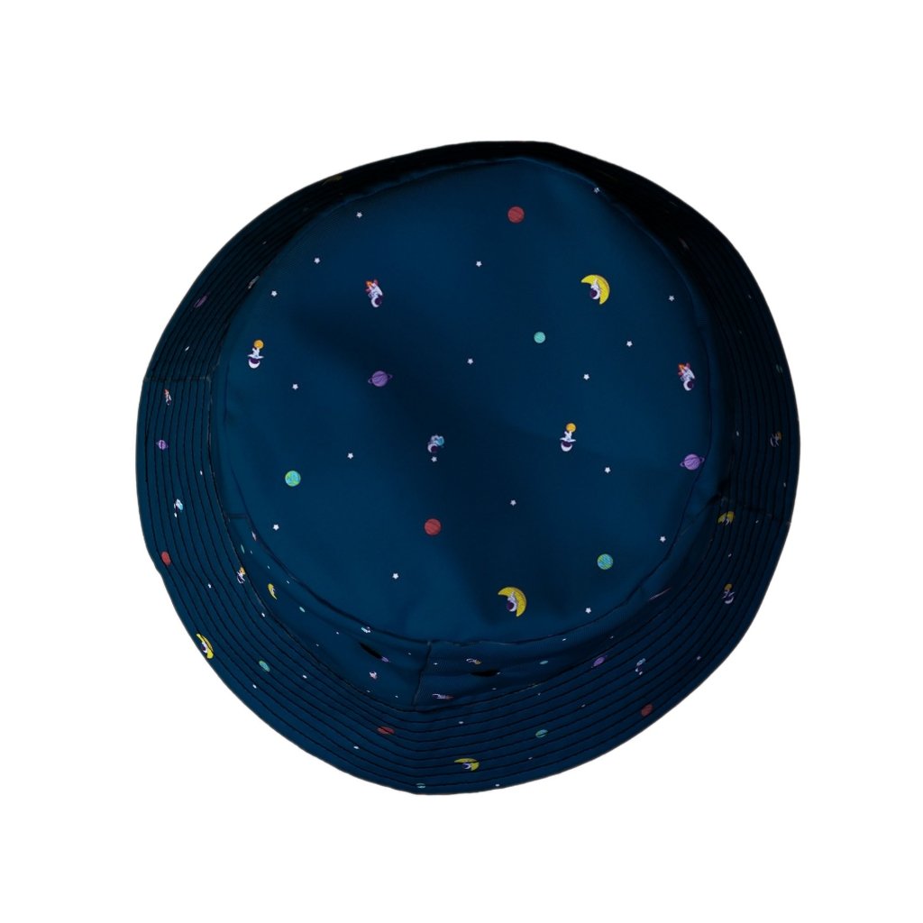 Astro Boy Space Bucket Hat - M - Black Stitching - -