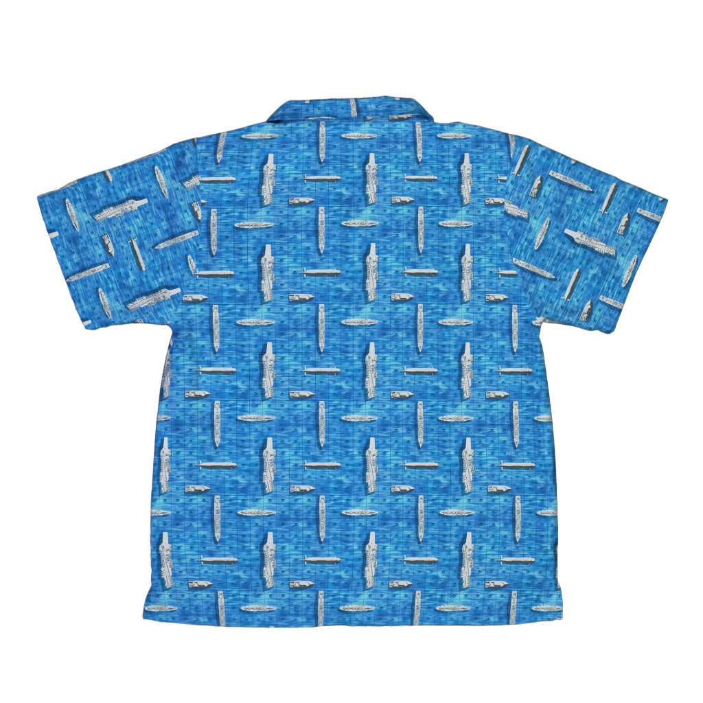 Battleship Youth Hawaiian Shirt - YXS - -