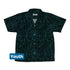 Binary Computers and 0s Teal Black Youth Hawaiian Shirt - YXS - -