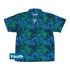 Blue Green Hawaiian Space Youth Hawaiian Shirt - YXS - -