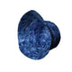 Blue Grey Hawaiian Space Bucket Hat - M - Black Stitching - -