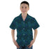 Blue Purple Dragon Scales Youth Hawaiian Shirt - YM - -