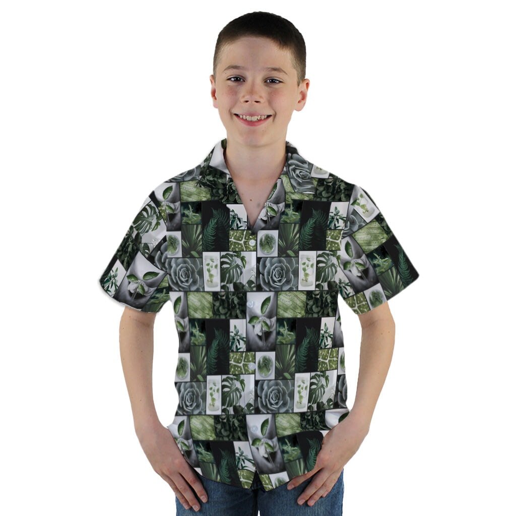 Botany Frames Youth Hawaiian Shirt - YM - -