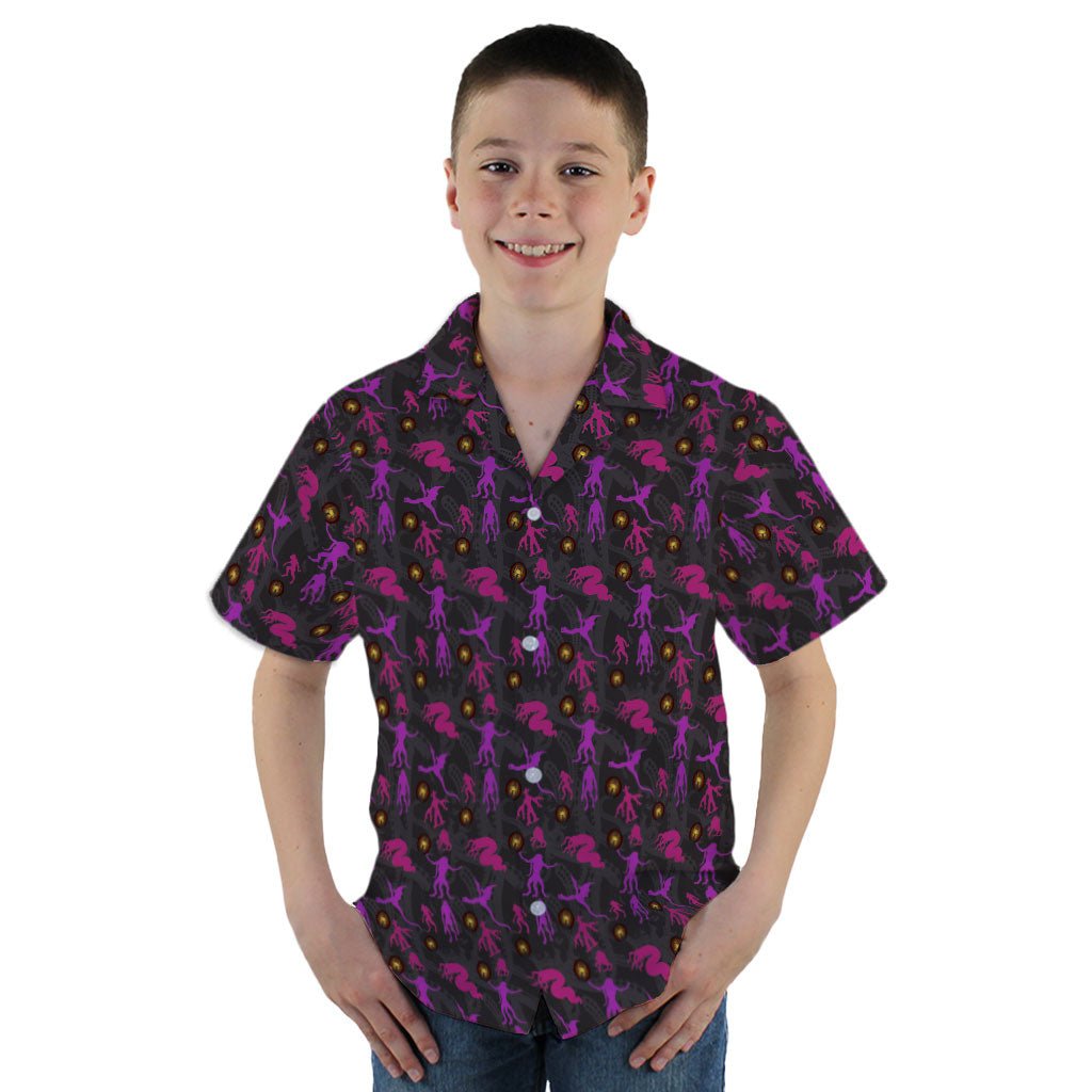 Call of Cthulhu Youth Hawaiian Shirt - YM - -