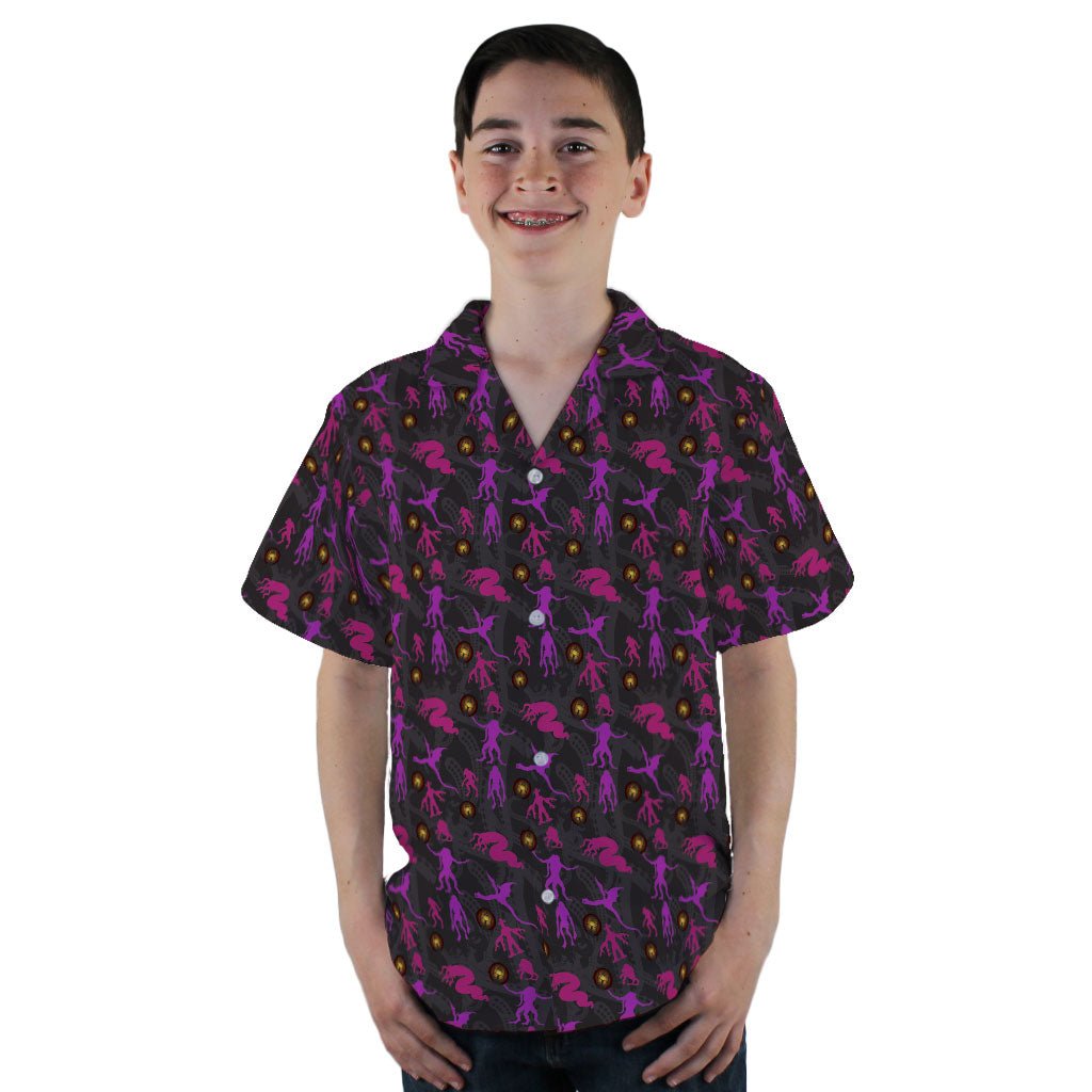 Call of Cthulhu Youth Hawaiian Shirt - YL - -