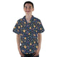 Chess Colorful Pieces Board Blue Youth Hawaiian Shirt - YL - -