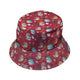 Cinnamon Anime Bunnies Bucket Hat - M - Grey Stitching - -