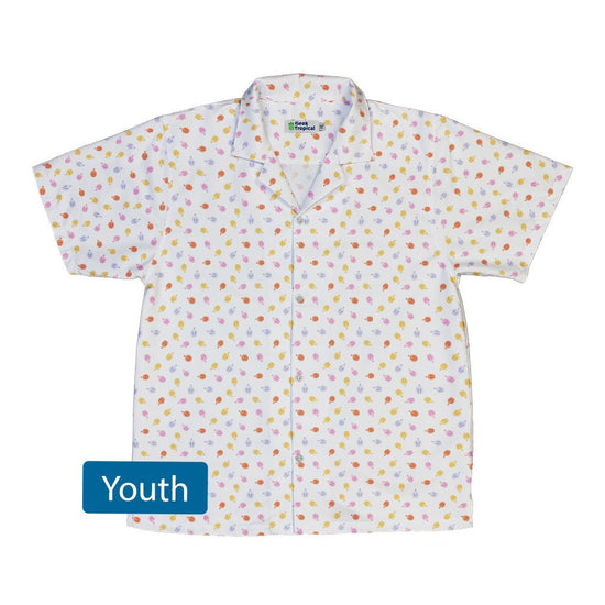 Colorful Wagashi Rabbits Youth Hawaiian Shirt - YXS - -