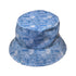 Computer Programmer Life Silver Blue Bucket Hat - M - Black Stitching - -