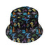 Cute Baby Dragons Bucket Hat - M - Black Stitching - -