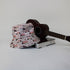 Cute Mushroom Fungi and Slime Orange Pink Video Game Bucket Hat - M - Black Stitching - -