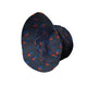 D20 Floral Hawaiian Gray Bucket Hat - M - Black Stitching - -