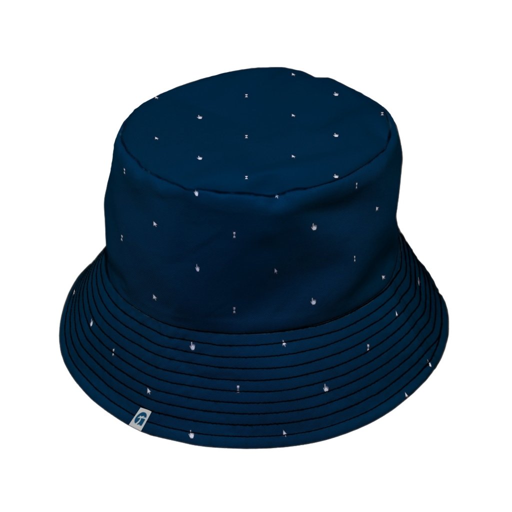 Dark Mouse Bucket Hat - M - Black Stitching - -