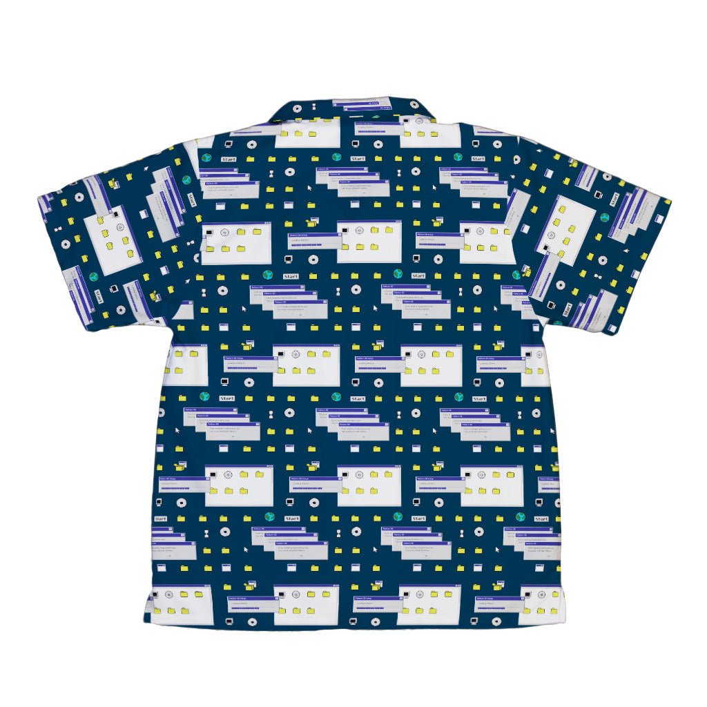 Dark Pattern98 Youth Hawaiian Shirt - YXS - -