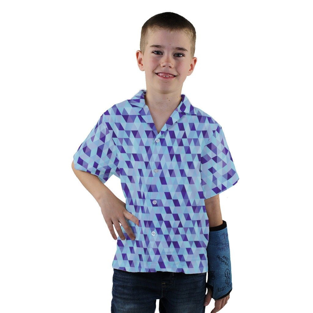 Deviant Polygons Youth Hawaiian Shirt - YXS - -