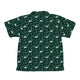 Dino Green Tropics Green Dinosaur Youth Hawaiian Shirt - YXS - -