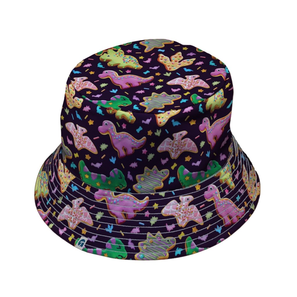 Dinonuts Bucket Hat - M - Grey Stitching - -