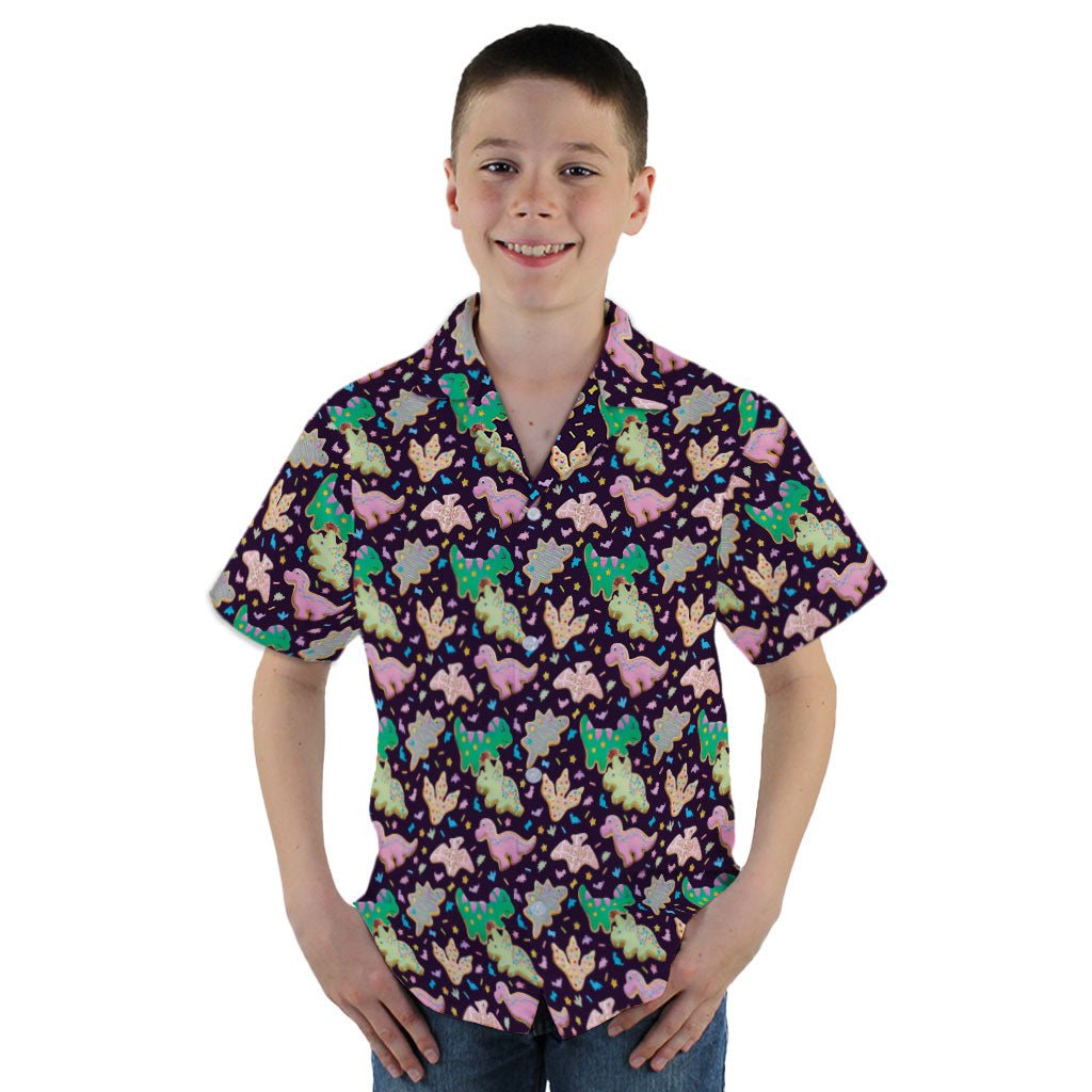 Dinonuts Youth Hawaiian Shirt - YM - -