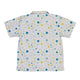 Dinosaur Footprint Tracks White Youth Hawaiian Shirt - YXS - -