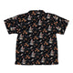 Dinosaur Galaxy Pizza Ships Youth Hawaiian Shirt - YXS - -