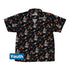 Dinosaur Galaxy Pizza Ships Youth Hawaiian Shirt - YXS - -