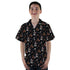 Dinosaur Galaxy Pizza Ships Youth Hawaiian Shirt - YL - -