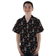 Dinosaur Galaxy Pizza Ships Youth Hawaiian Shirt - YL - -