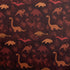 Dinosaur Tropical Sunset Bucket Hat - M - Black Stitching - -