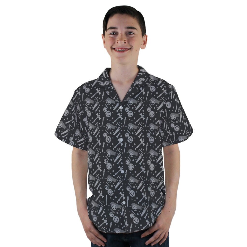Dnd Artificer Class Youth Hawaiian Shirt - YL - -