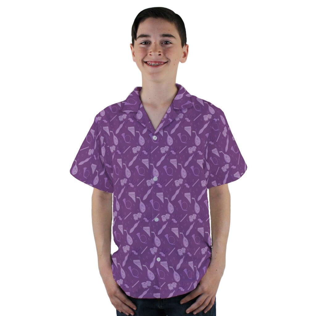 Dnd Bard Class Youth Hawaiian Shirt - YL - -