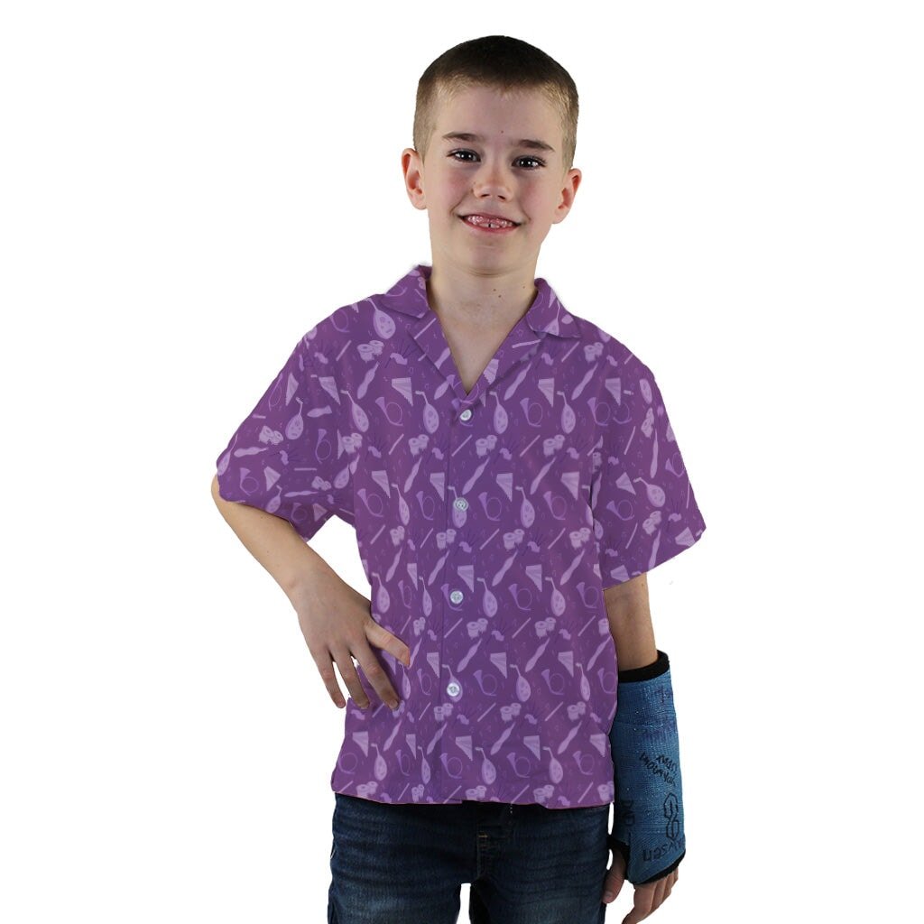 Dnd Bard Class Youth Hawaiian Shirt - YXS - -