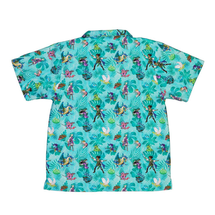 Dnd Cartoon Quest Youth Hawaiian Shirt - YXS - -