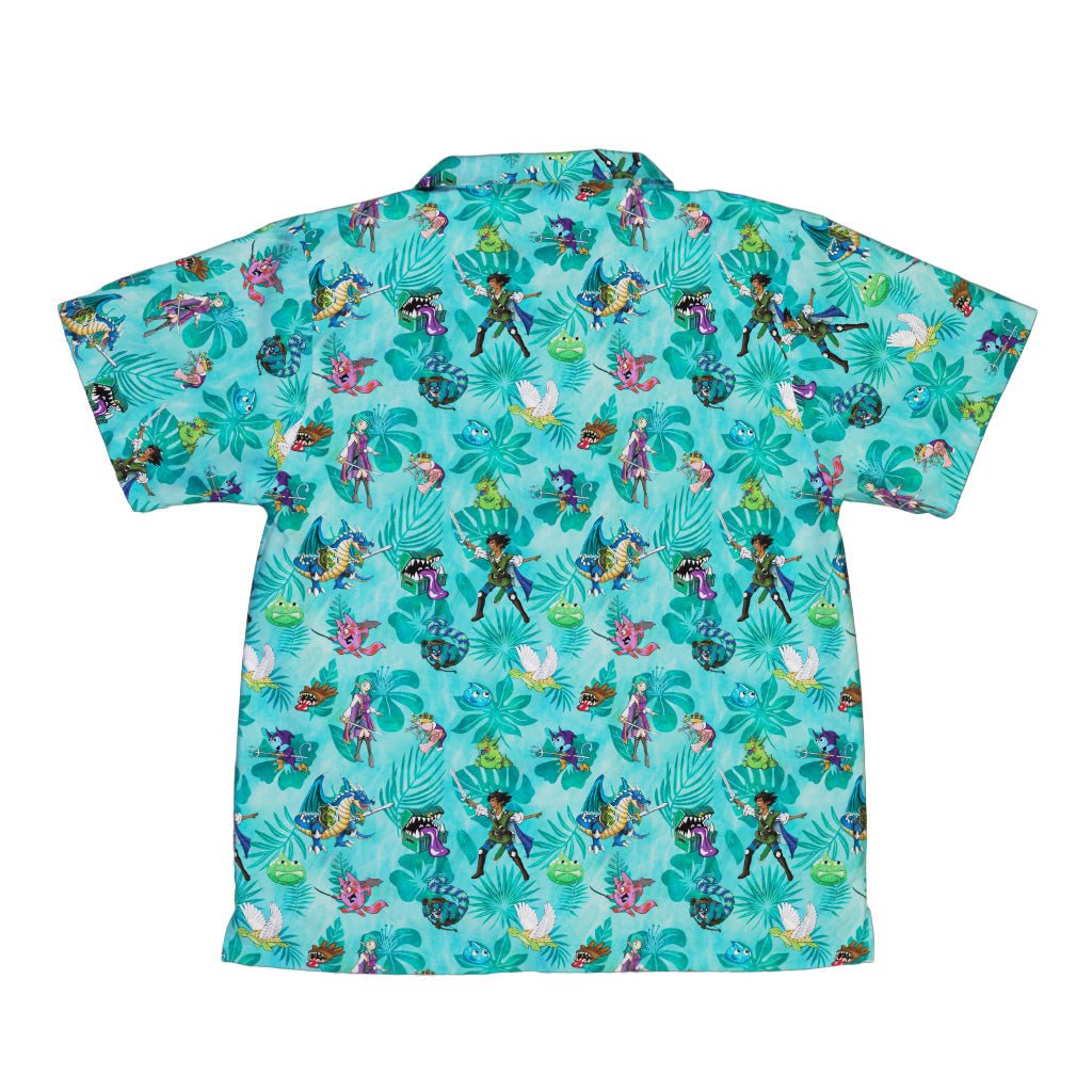 Dnd Cartoon Quest Youth Hawaiian Shirt - YXS - -