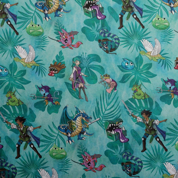 Dnd Cartoon Quest Youth Hawaiian Shirt - YXS - -