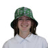 Dnd Christmas Dice Cats Bucket Hat - M - Grey Stitching - -