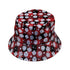 Dnd Christmas Red Plaid Bucket Hat - M - Grey Stitching - -