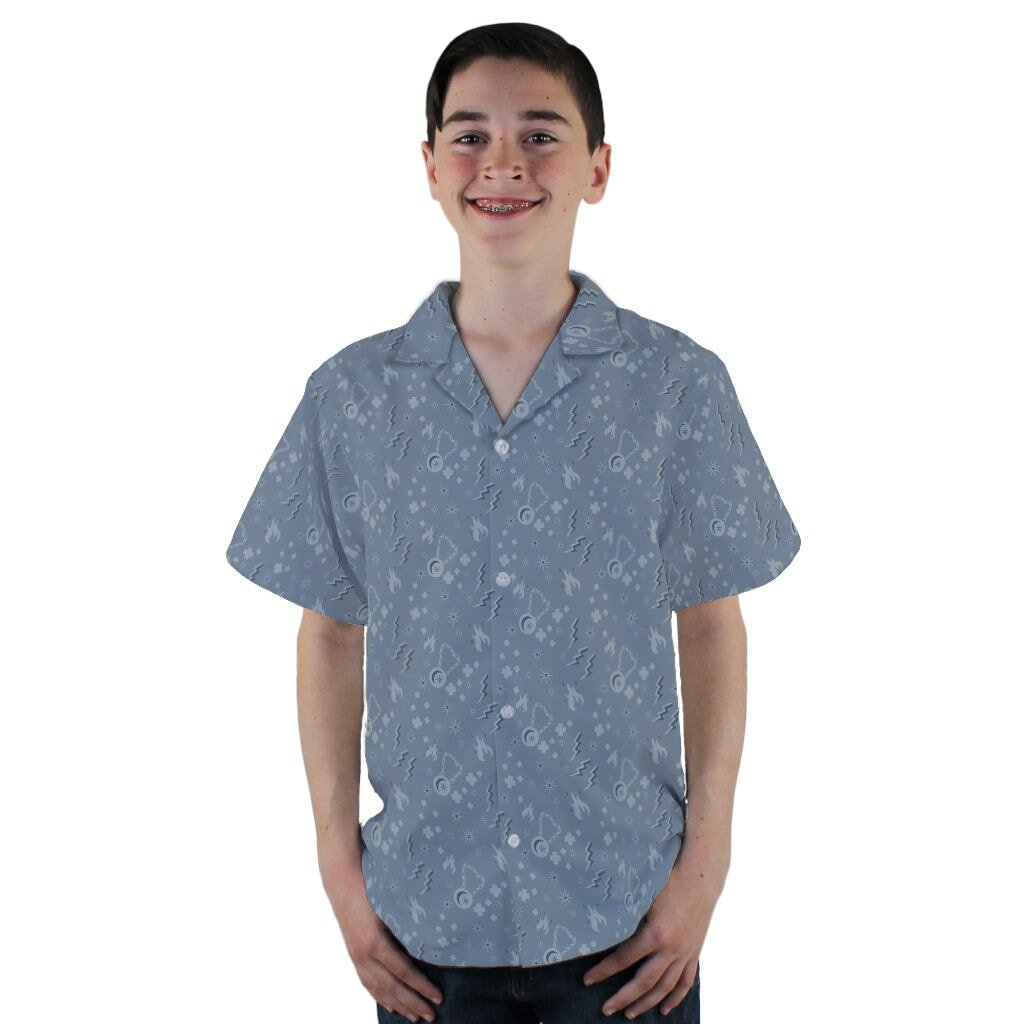 Dnd Cleric Class Youth Hawaiian Shirt - YL - -