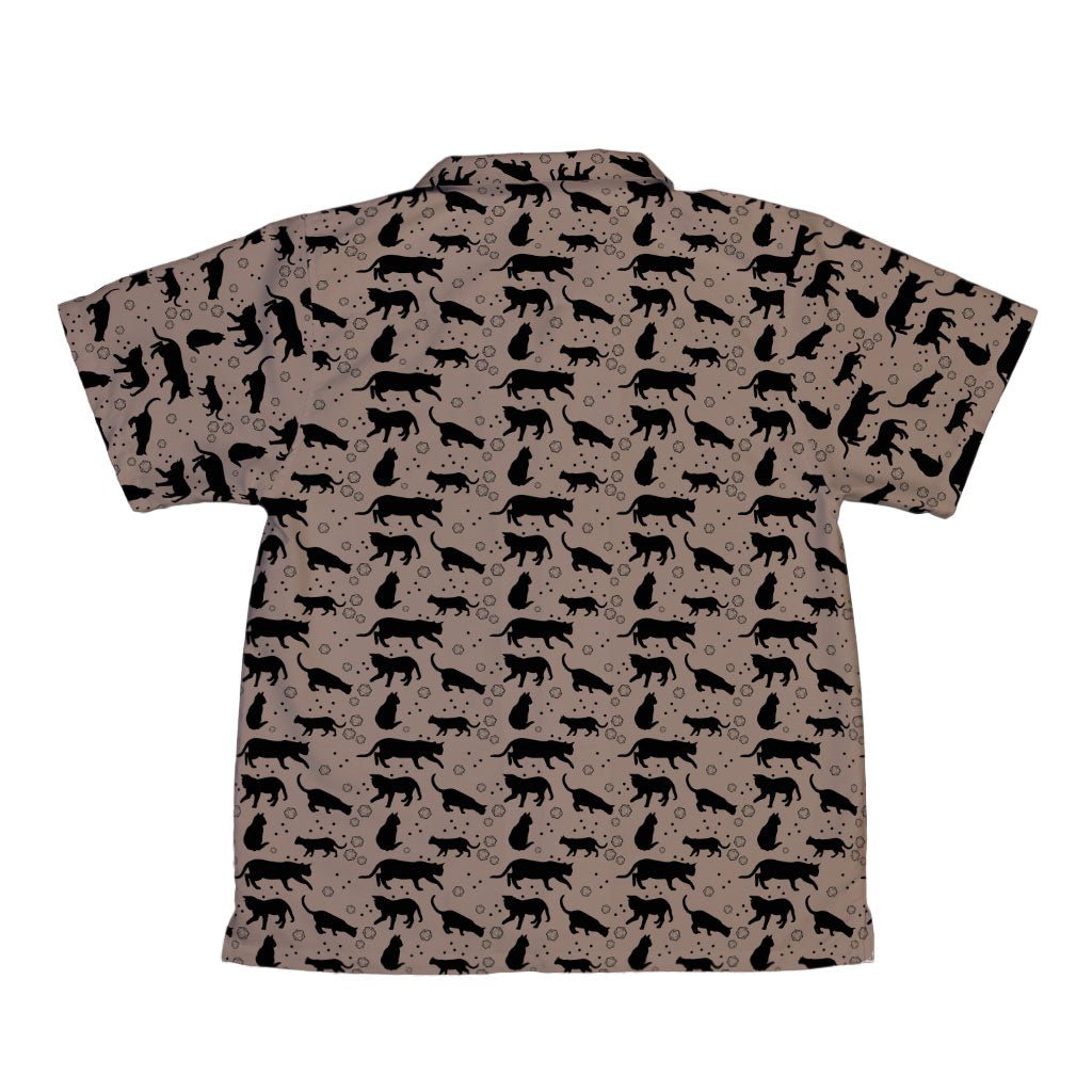 DND Dice Black Cats Youth Hawaiian Shirt - YXS - -
