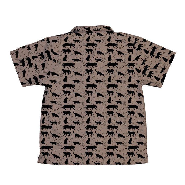 DND Dice Black Cats Youth Hawaiian Shirt - YXS - -