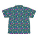 Dnd Dice Critters Teal Youth Hawaiian Shirt - YXS - -