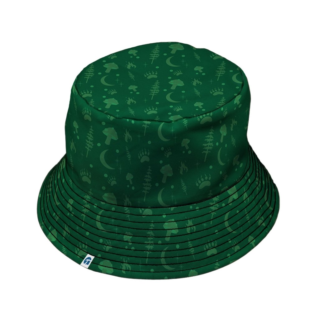 Dnd Druid Class Bucket Hat - M - Grey Stitching - -