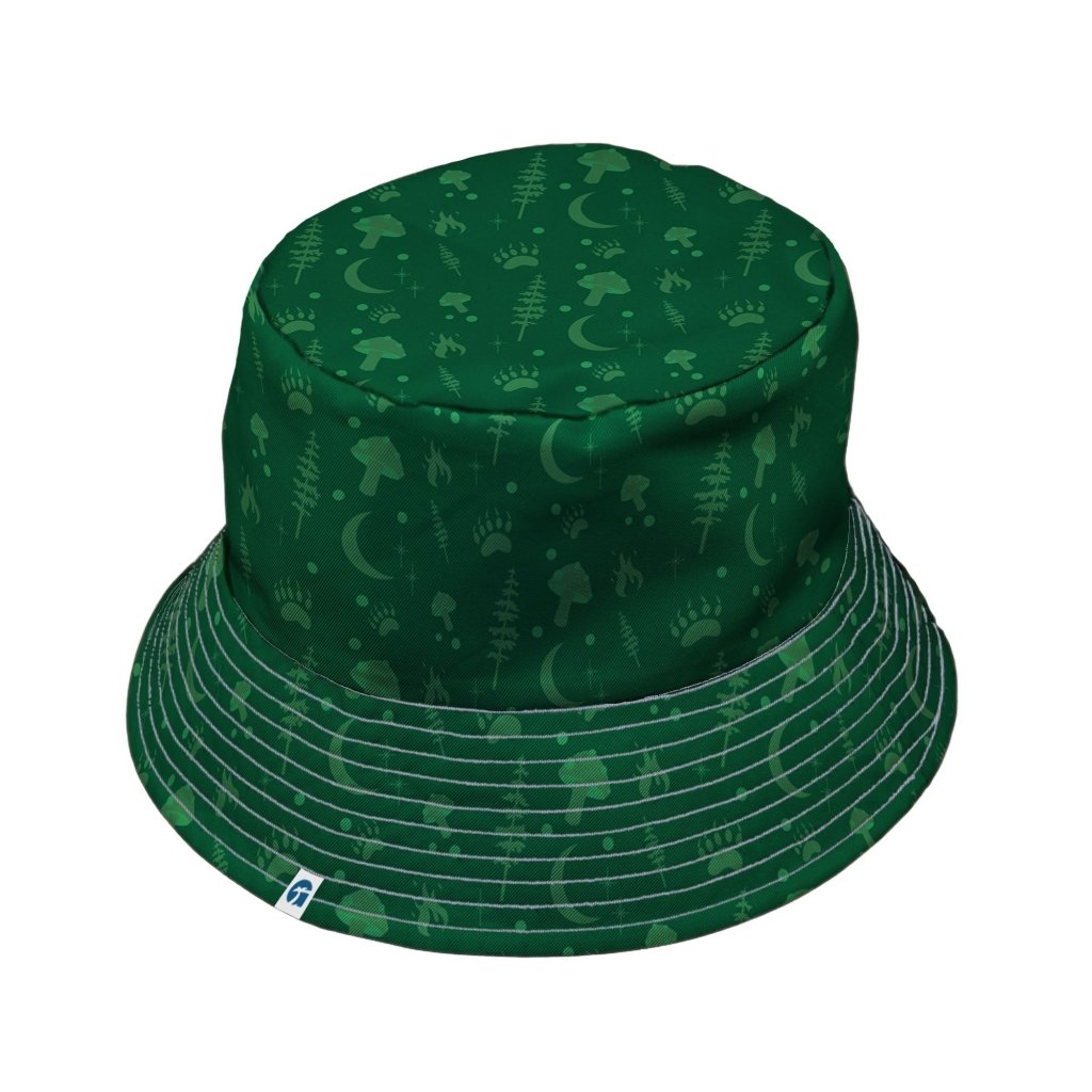 Dnd Druid Class Bucket Hat - M - Black Stitching - -