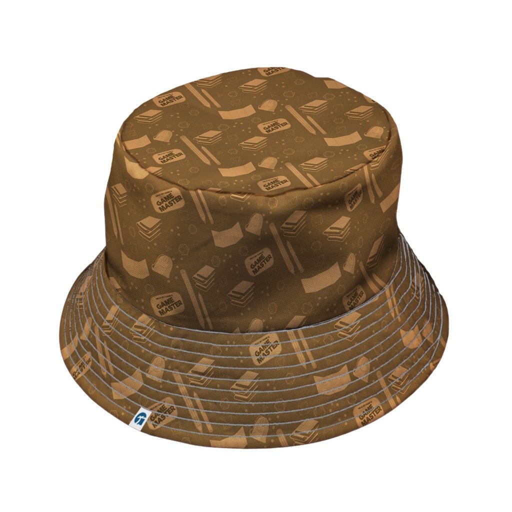 Dnd Dungeon Master Bucket Hat - M - Black Stitching - -