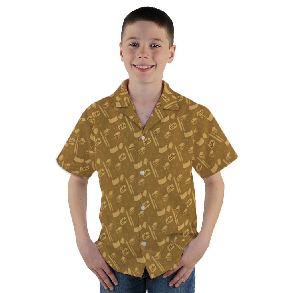 Dnd Dungeon Master Youth Hawaiian Shirt - YM - -