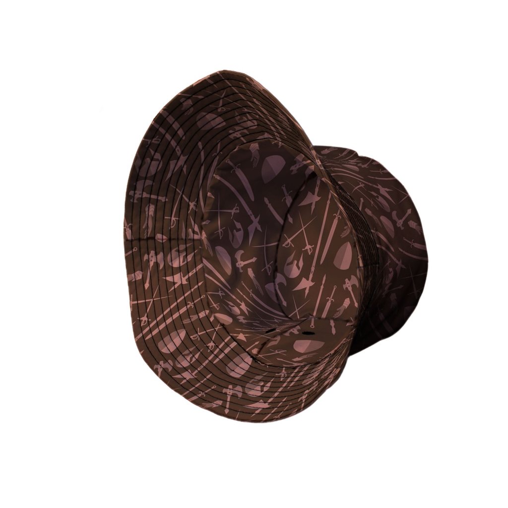 Dnd Fighter Class Bucket Hat - M - Black Stitching - -