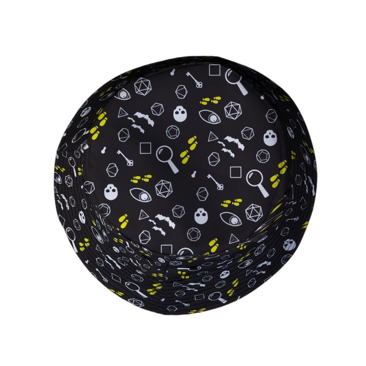 Dnd Horror Mystery Bucket Hat - M - Grey Stitching - -