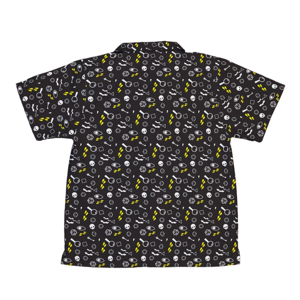 Dnd Horror Mystery Youth Hawaiian Shirt - YXS - -