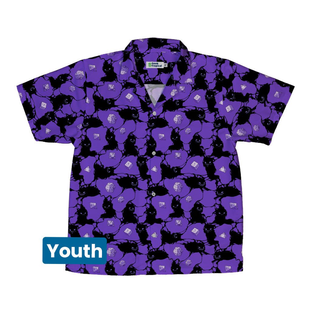 Dnd Inkling Familiars Youth Hawaiian Shirt - YXS - -
